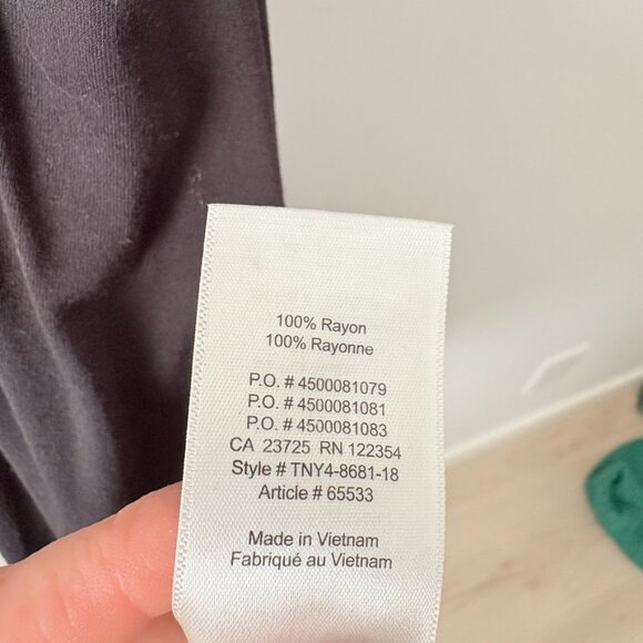 Aritzia Wilfred Market Midi Dress Black Size Small - Picture 7 of 7